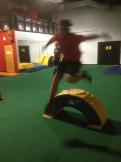 Future Georgia Bulldog works out at GOD-BUILT!